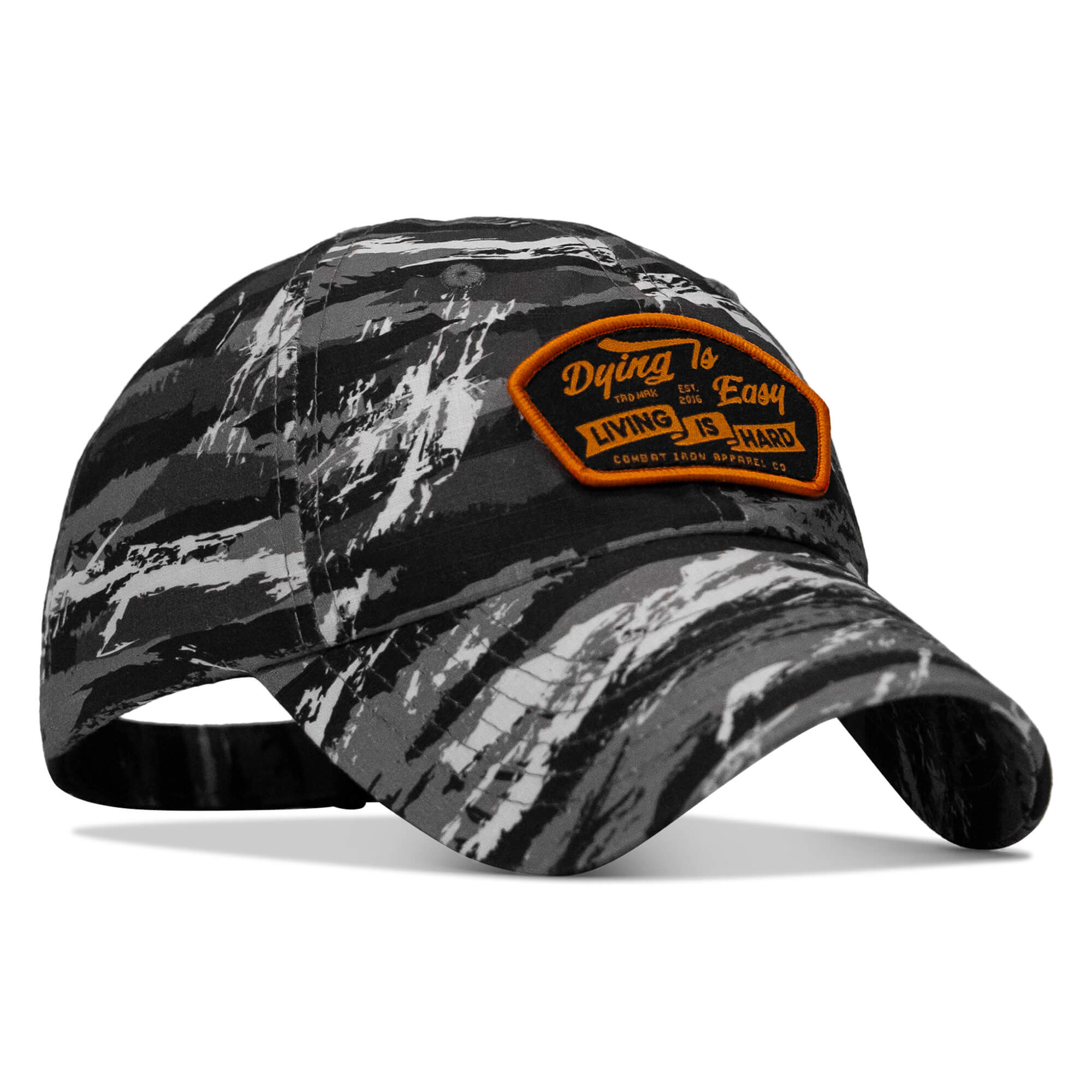 Dying Is Easy, Living Is Hard Patch Ripstop Tactical Hat