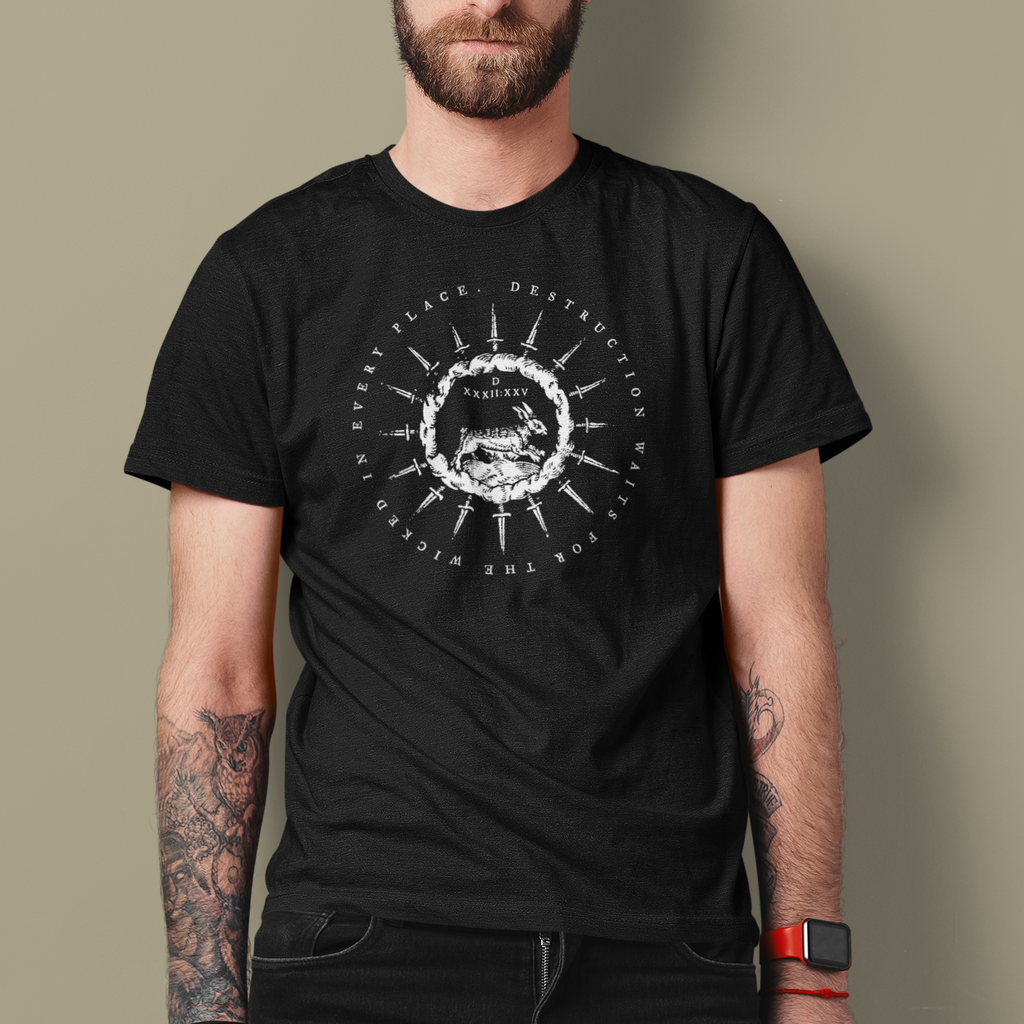 Destruction Waits for the Wicked Graphic T-Shirt