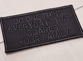 ASOS - Do One Thing Everyday That Scares Your Family - 2x4 Patch - Black w/Black