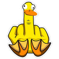 Duck You - 3x4 inch Sticker