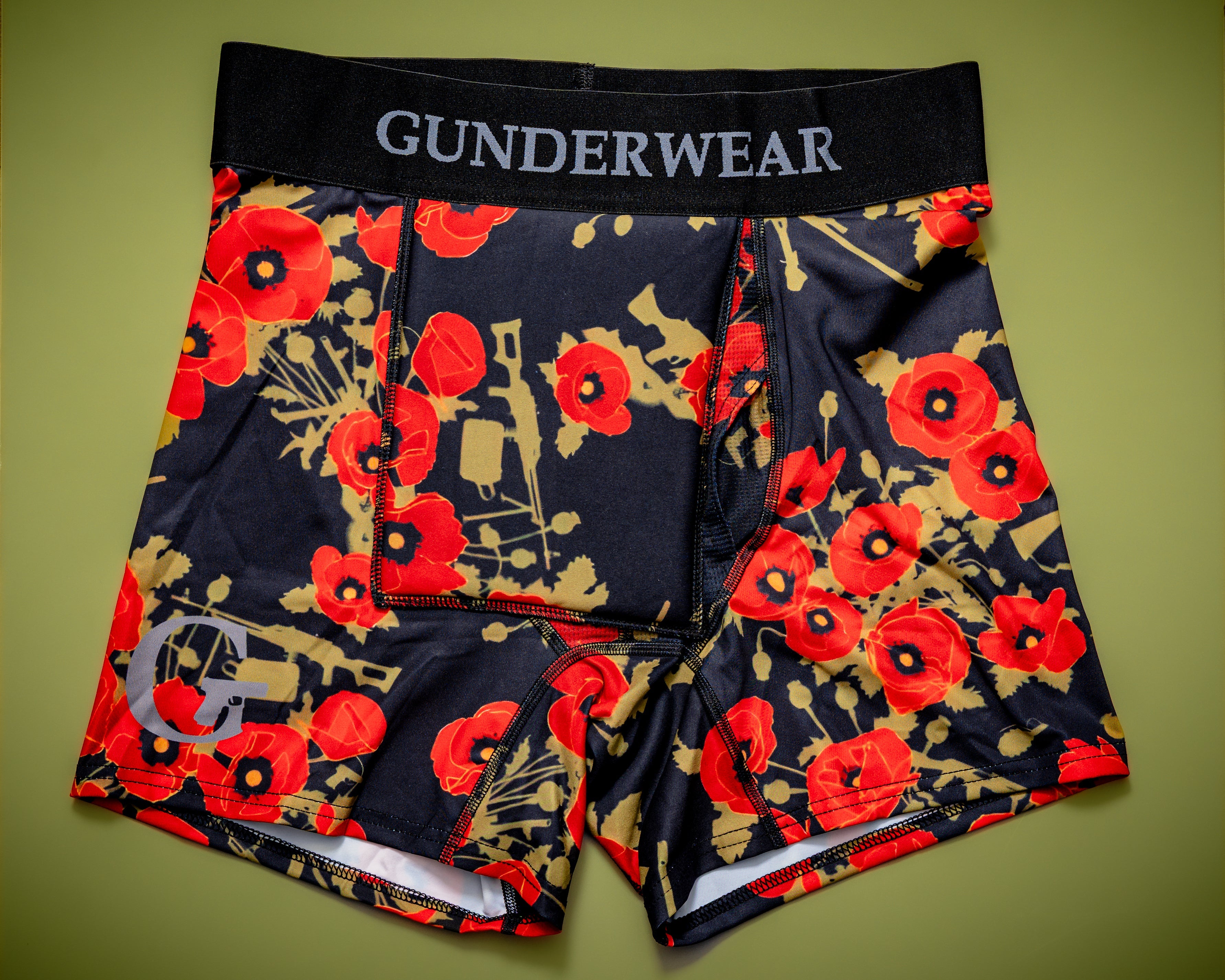 OTTE GEAR x GNDRWR Poppies of War GUNDERWEAR