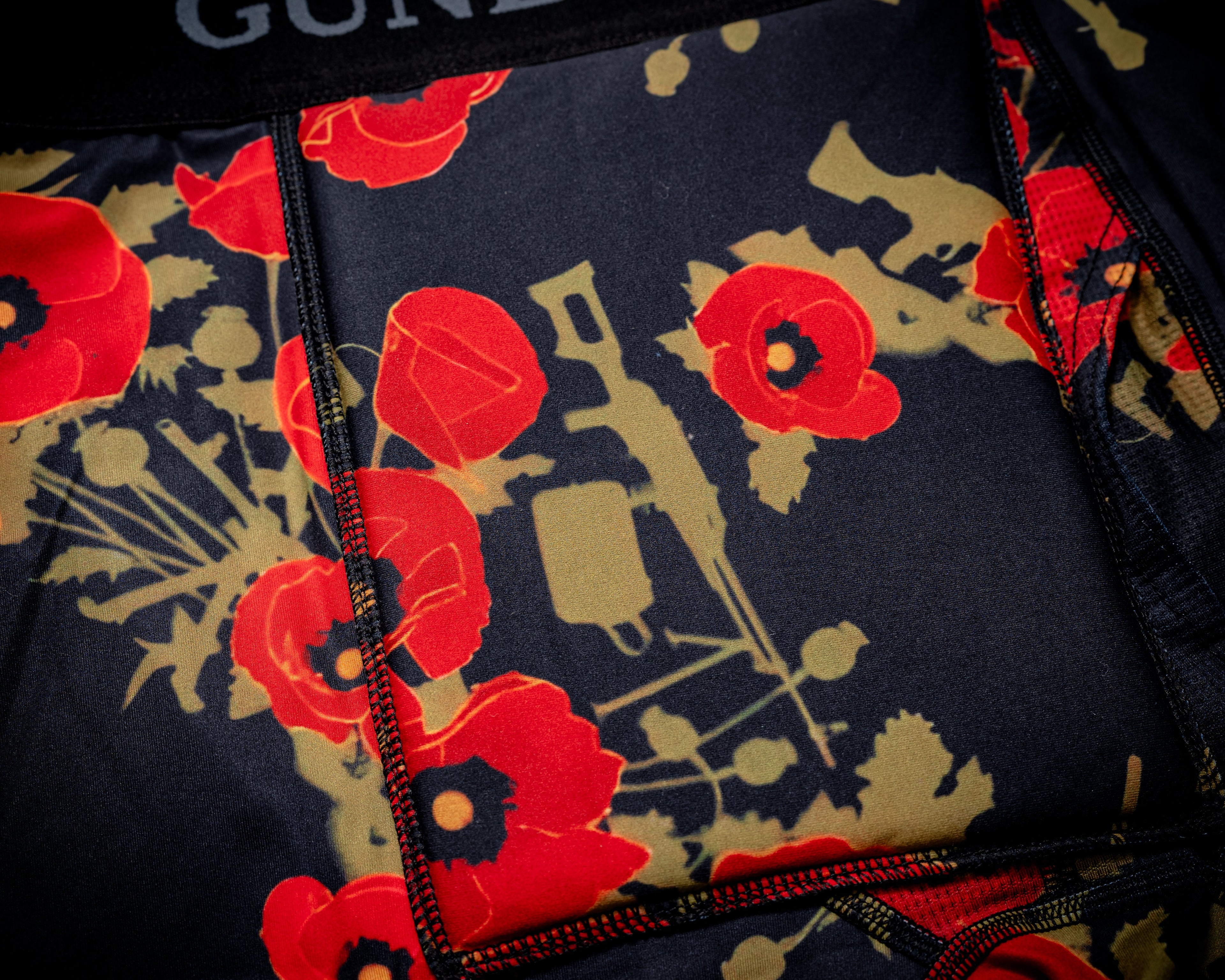 OTTE GEAR x GNDRWR Poppies of War GUNDERWEAR