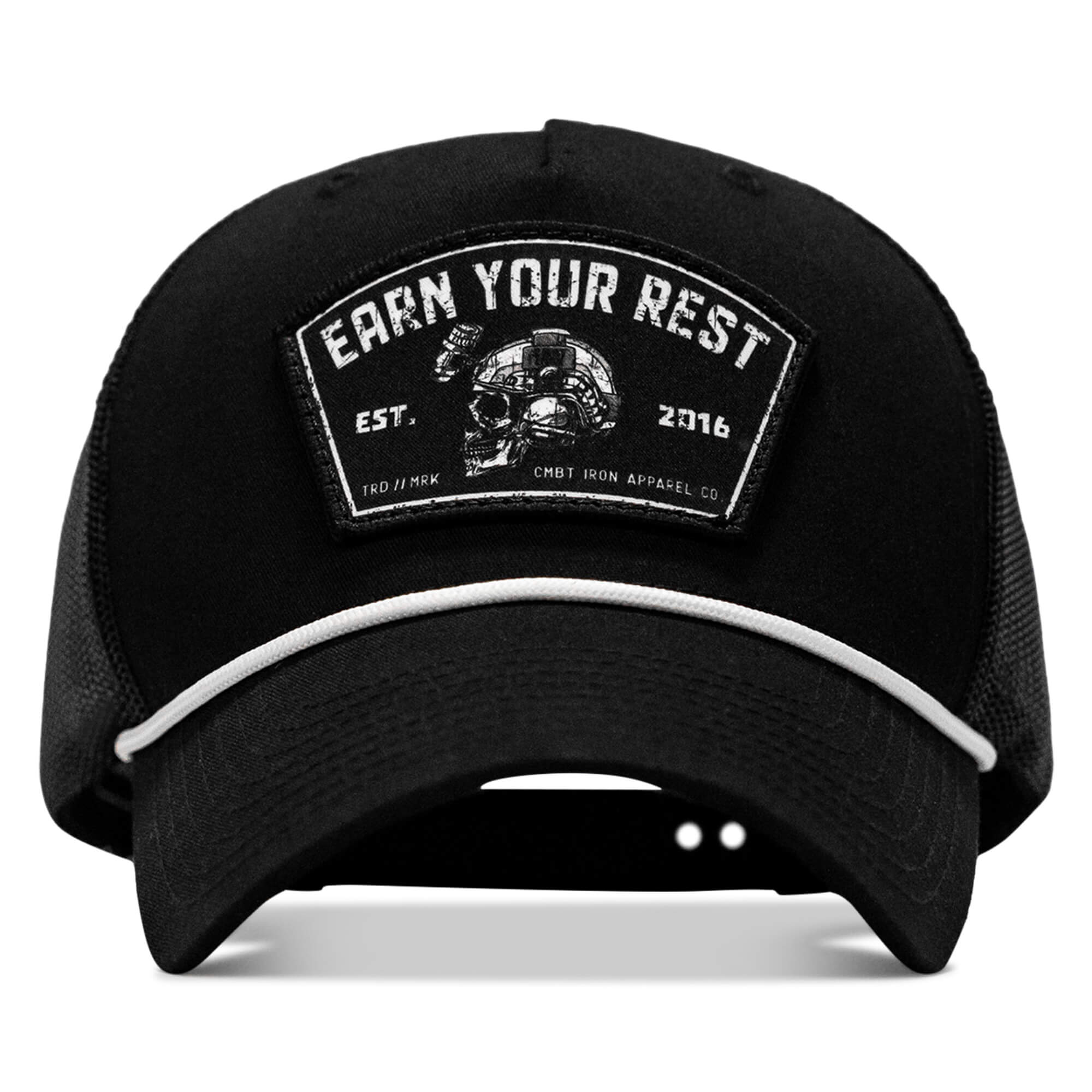 Earn Your Rest Pach Rope Snapback Hat