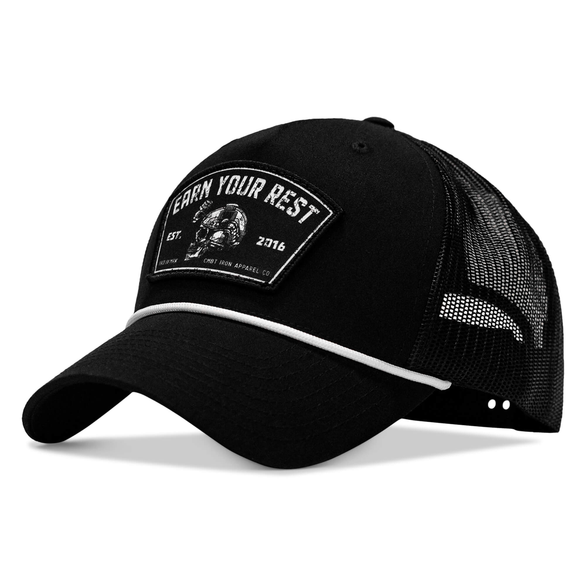 Earn Your Rest Pach Rope Snapback Hat