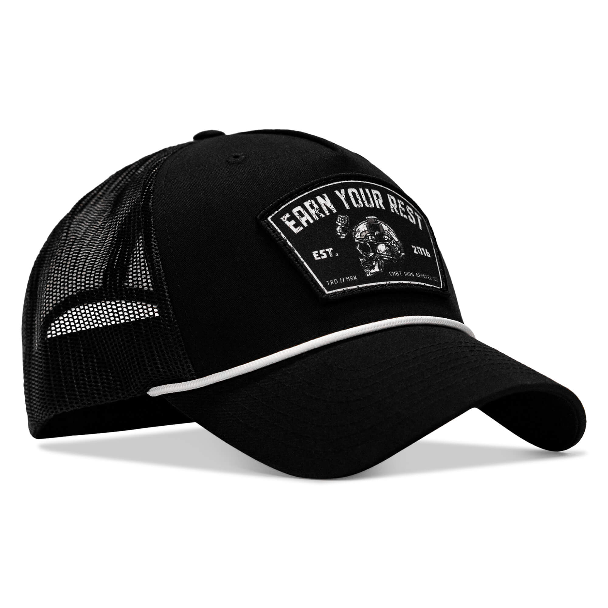 Earn Your Rest Pach Rope Snapback Hat