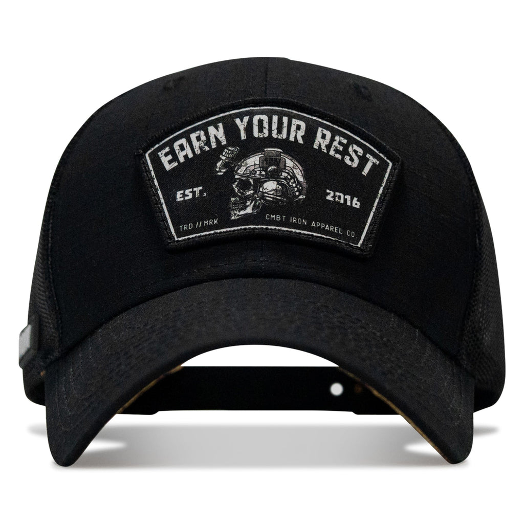 Earn Your Rest Patch Original Ripstop Snapback Hat