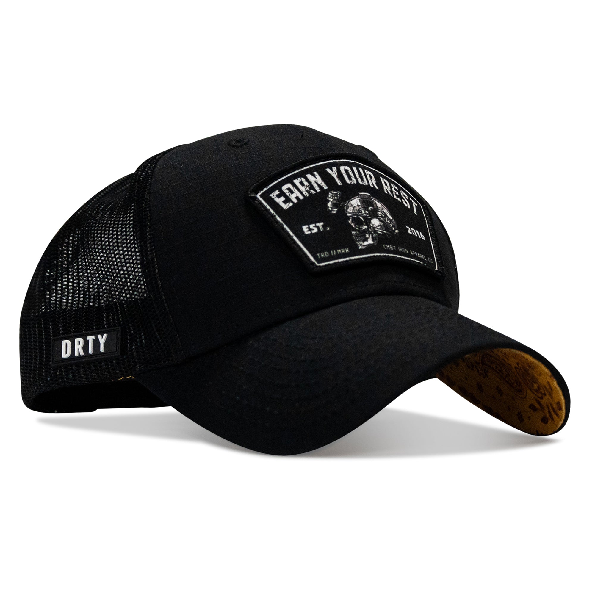 Earn Your Rest Patch Original Ripstop Snapback Hat