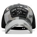 Earn Your Rest Patch Snapback Hat