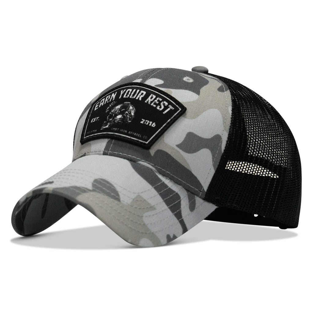 Earn Your Rest Patch Snapback Hat