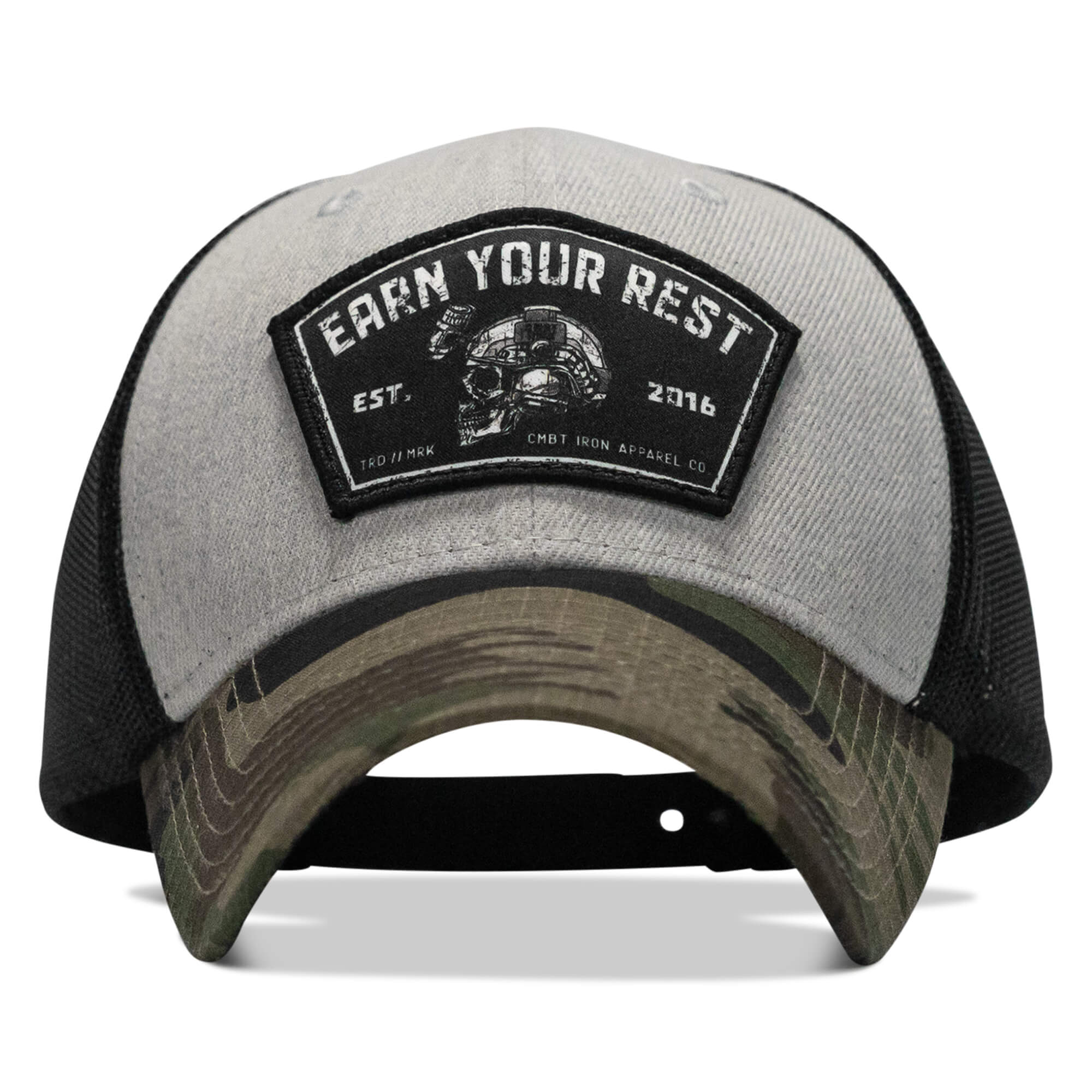Earn Your Rest Patch Original Ripstop Snapback Hat