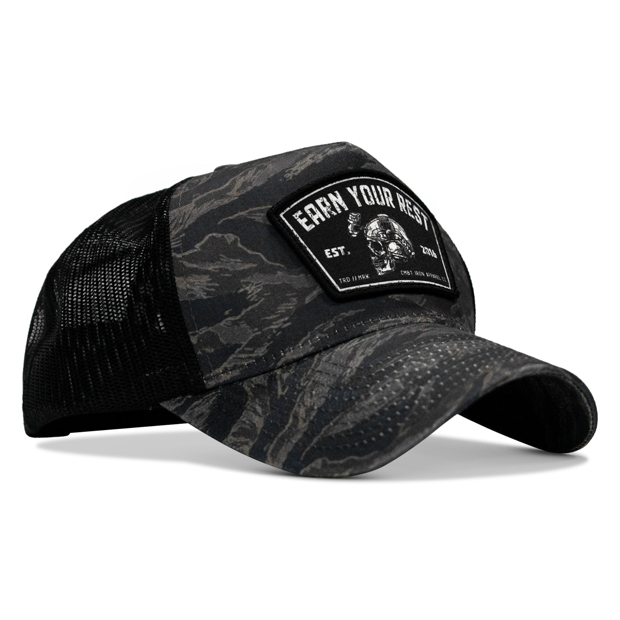 Earn Your Rest Patch Five Panel Breacher Snapback Hat