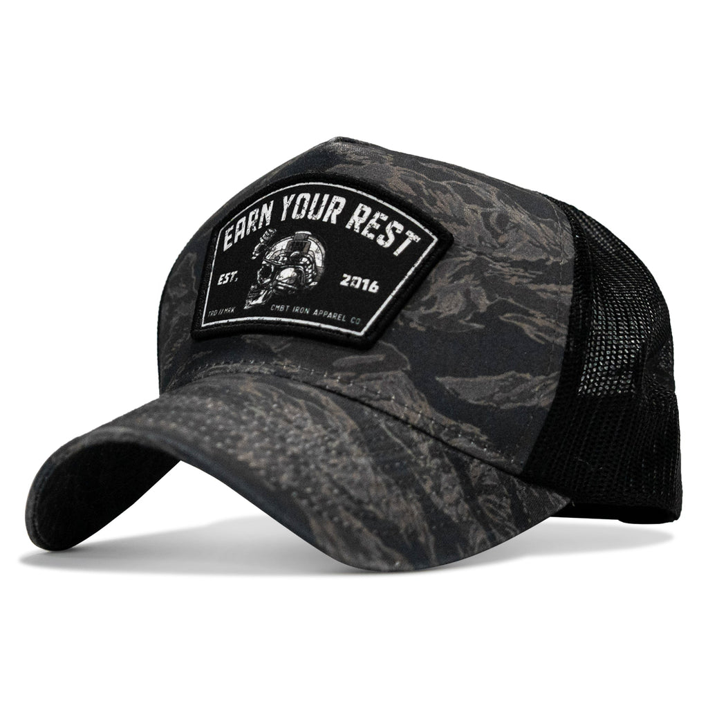 Earn Your Rest Patch Five Panel Breacher Snapback Hat