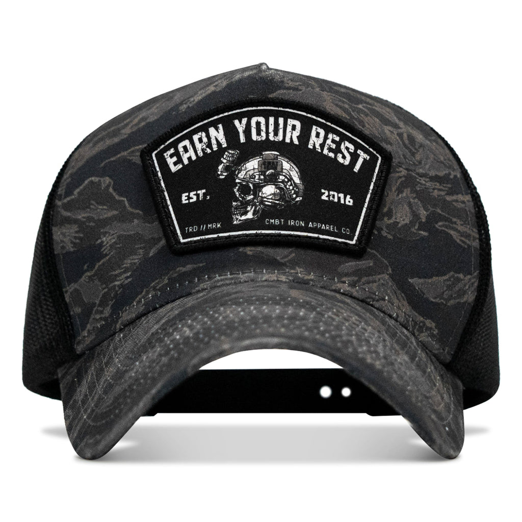 Earn Your Rest Patch Five Panel Breacher Snapback Hat