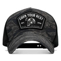 Earn Your Rest Patch Five Panel Breacher Snapback Hat