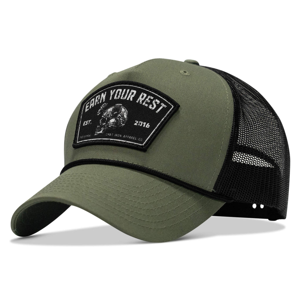Earn Your Rest Pach Rope Snapback Hat