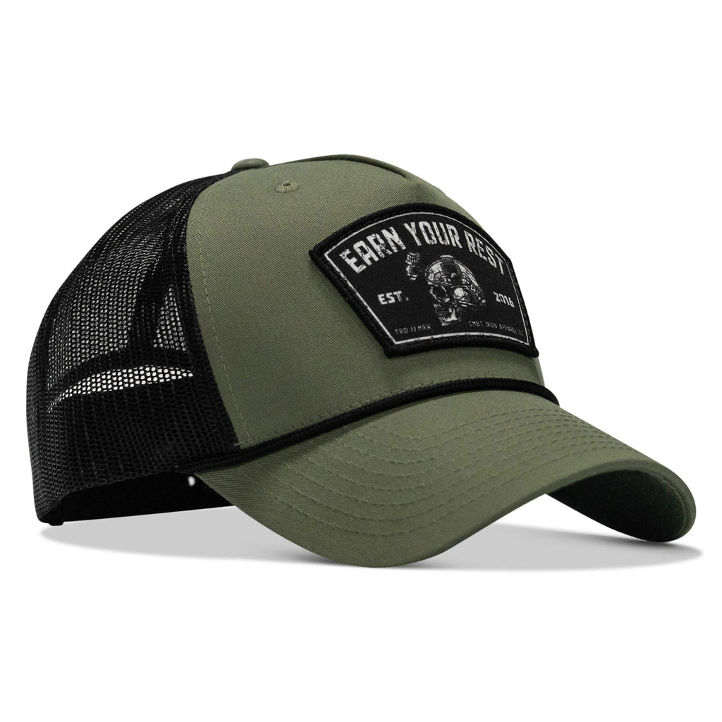 Earn Your Rest Pach Rope Snapback Hat