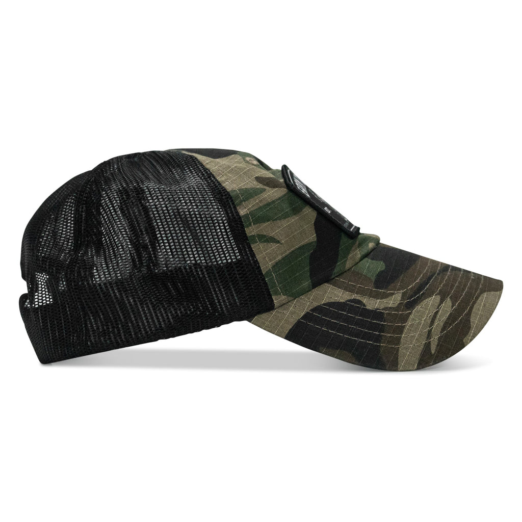 Earn Your Rest Patch Tactical Ripstop Mesh Snapback Hat