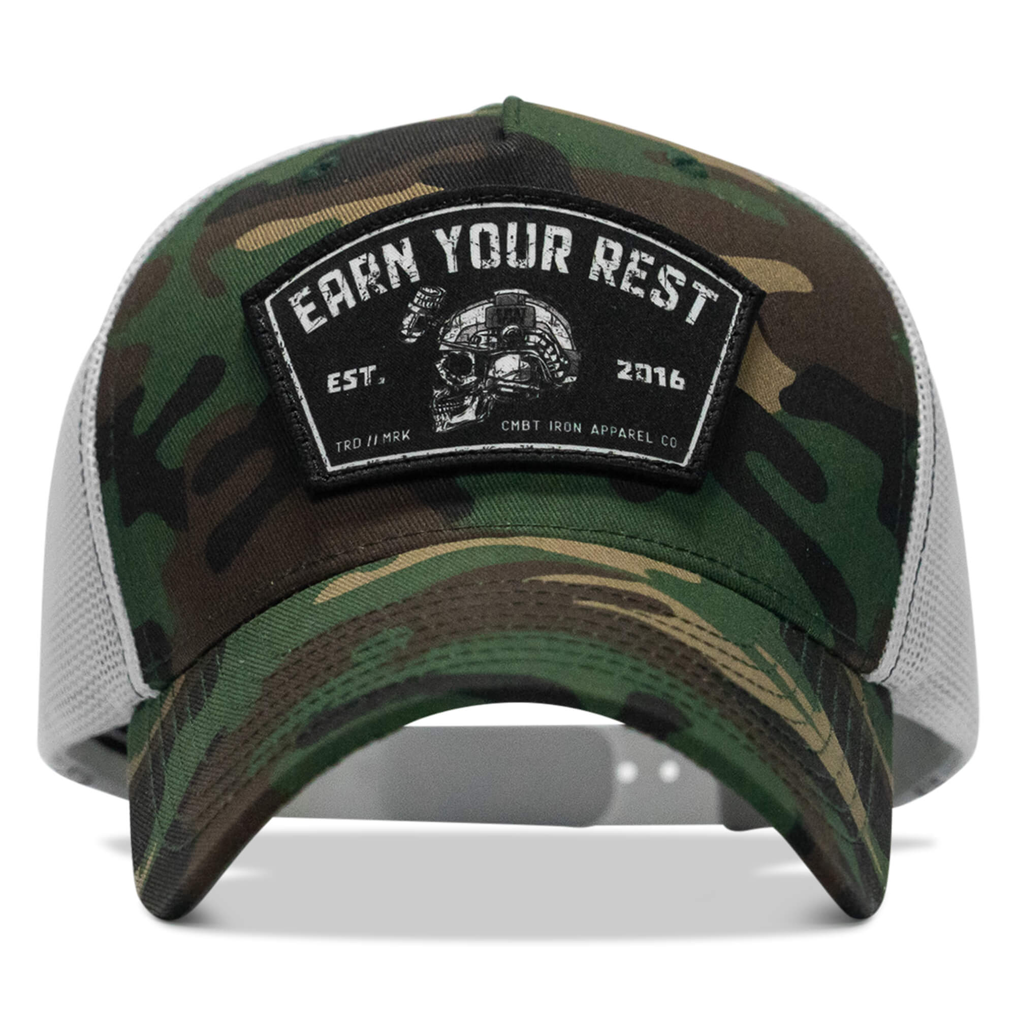 Earn Your Rest Patch Snapback Hat