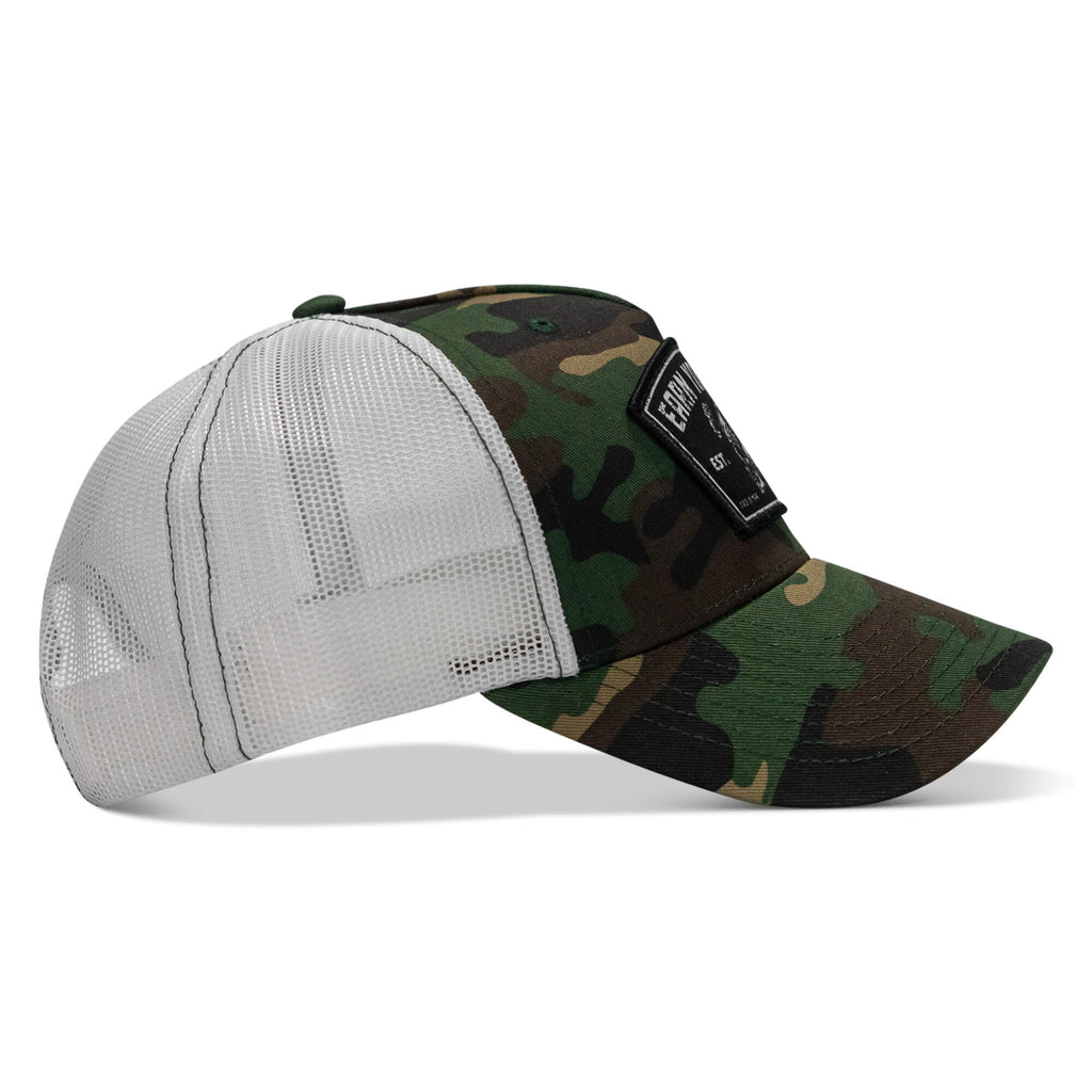 Earn Your Rest Patch Snapback Hat