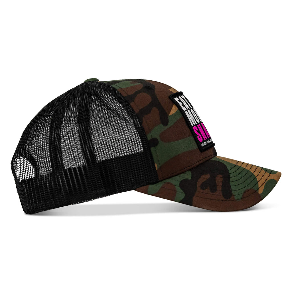 Eat More Snacks Patch Snapback Hat