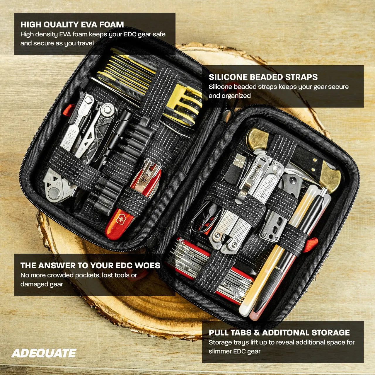 EDC Storage Case & Dump Tray