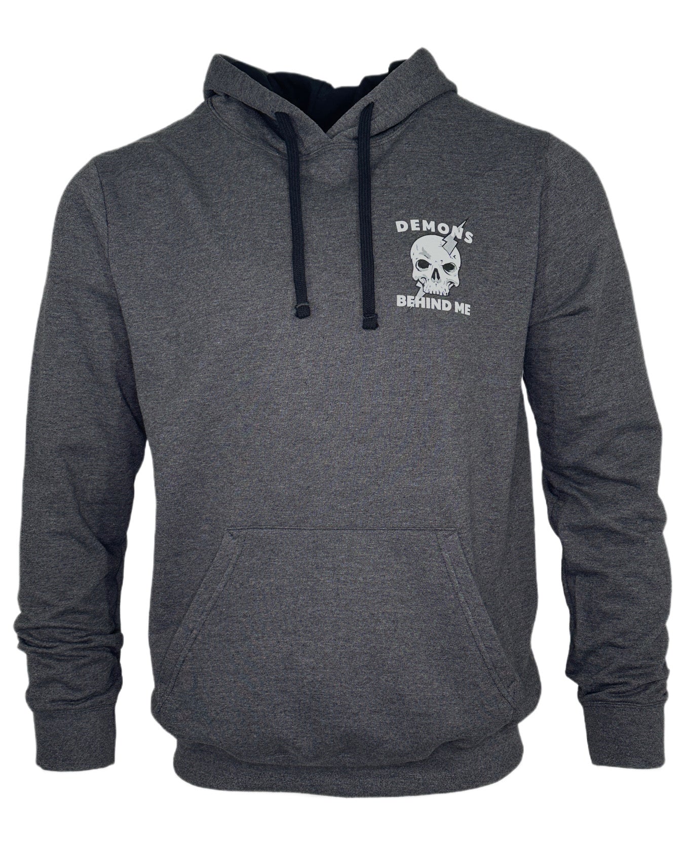 "Unbreakable" Unisex Heathered Charcoal Hoodie