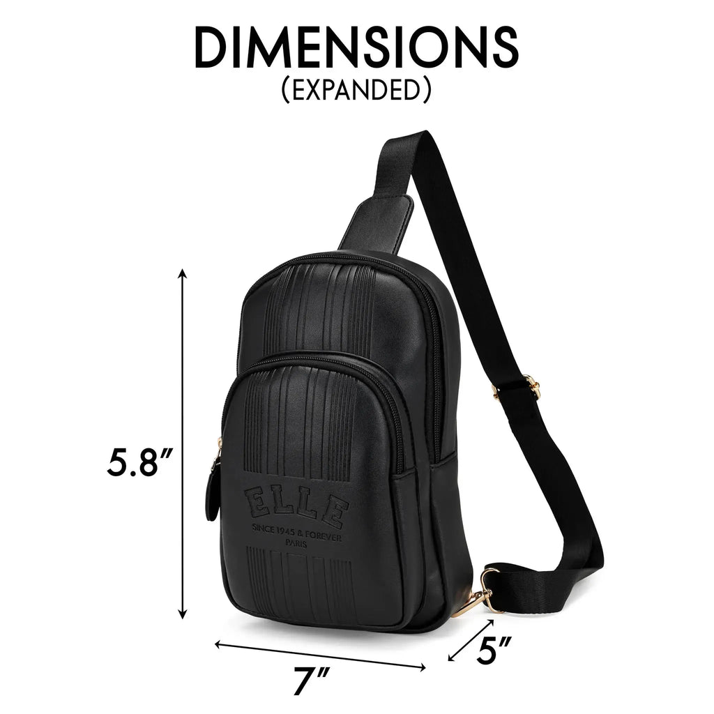 Roamer Vegan Leather 2.8L Sling | Crossbody Bag