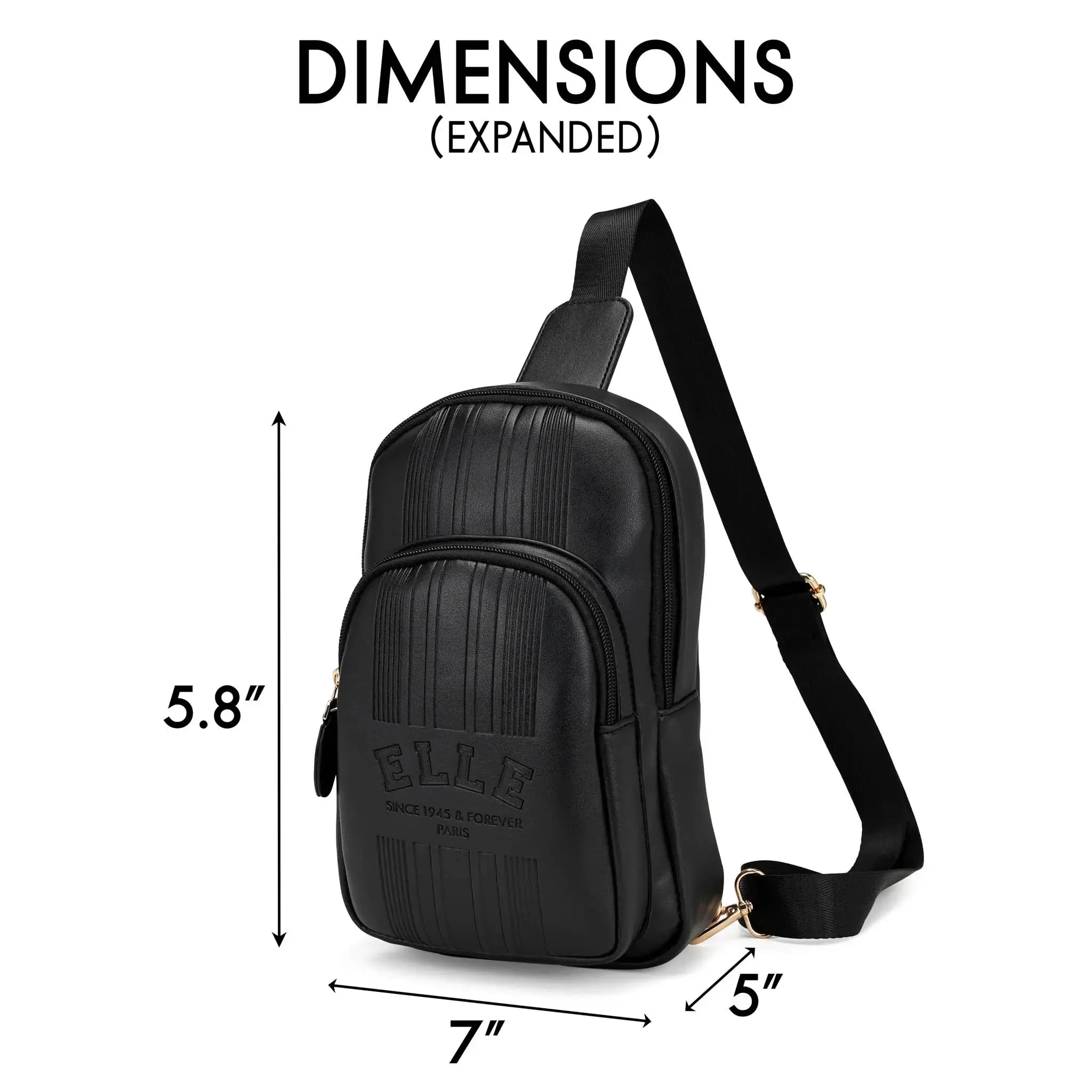 Roamer Vegan Leather 2.8L Sling | Crossbody Bag