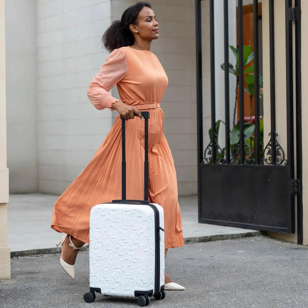 Passage 3 Piece Expandable Retro Luggage Set