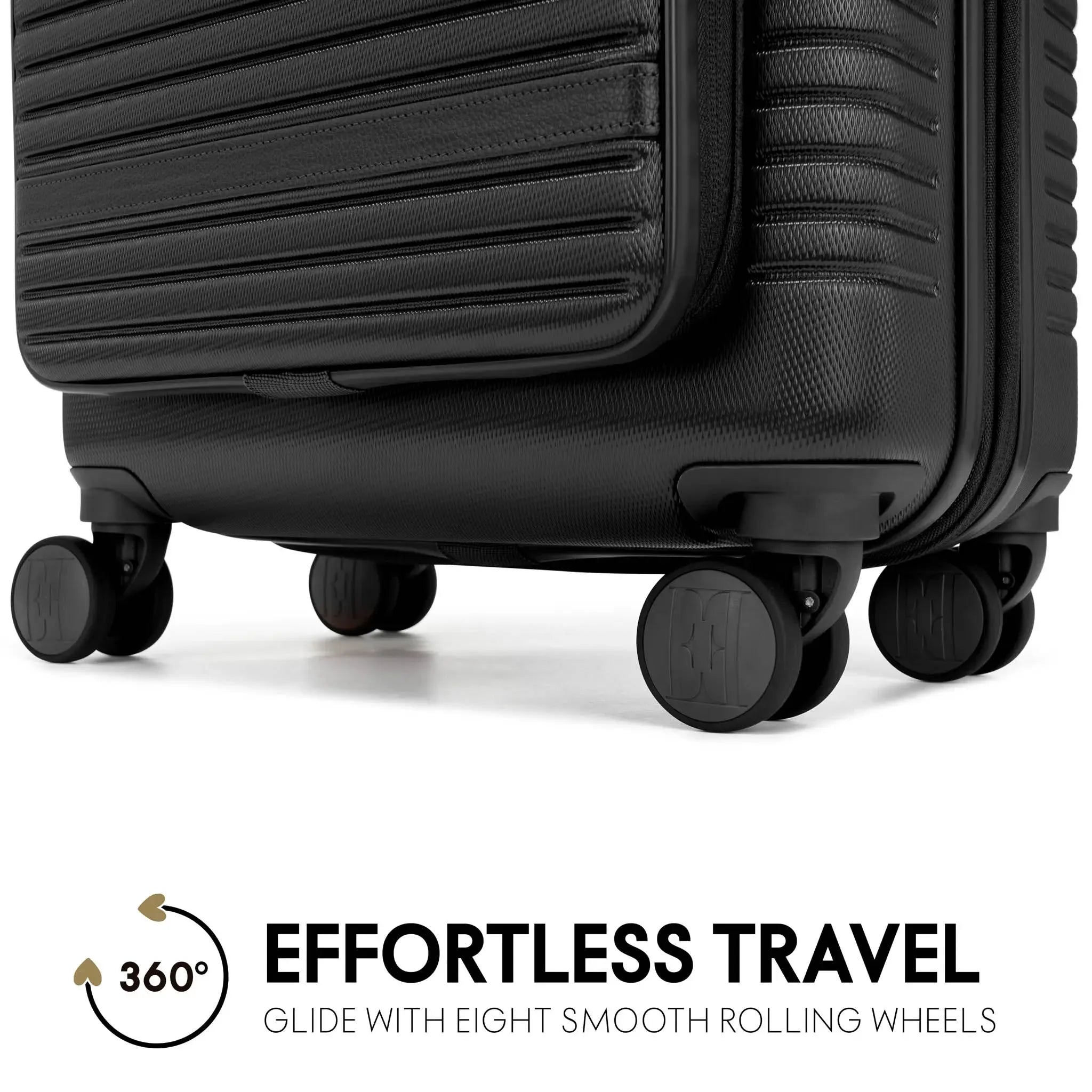 Escape Expandable Carry-on Suitcase with Front Laptop Pocket