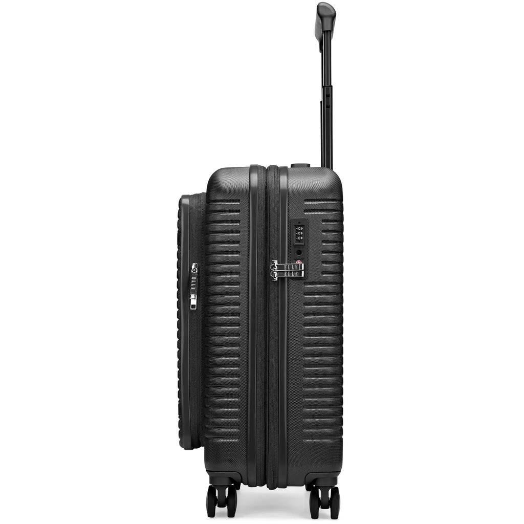 Escape Expandable Carry-on Suitcase with Front Laptop Pocket