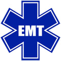 Star Of Life EMT - 4 inch Sticker