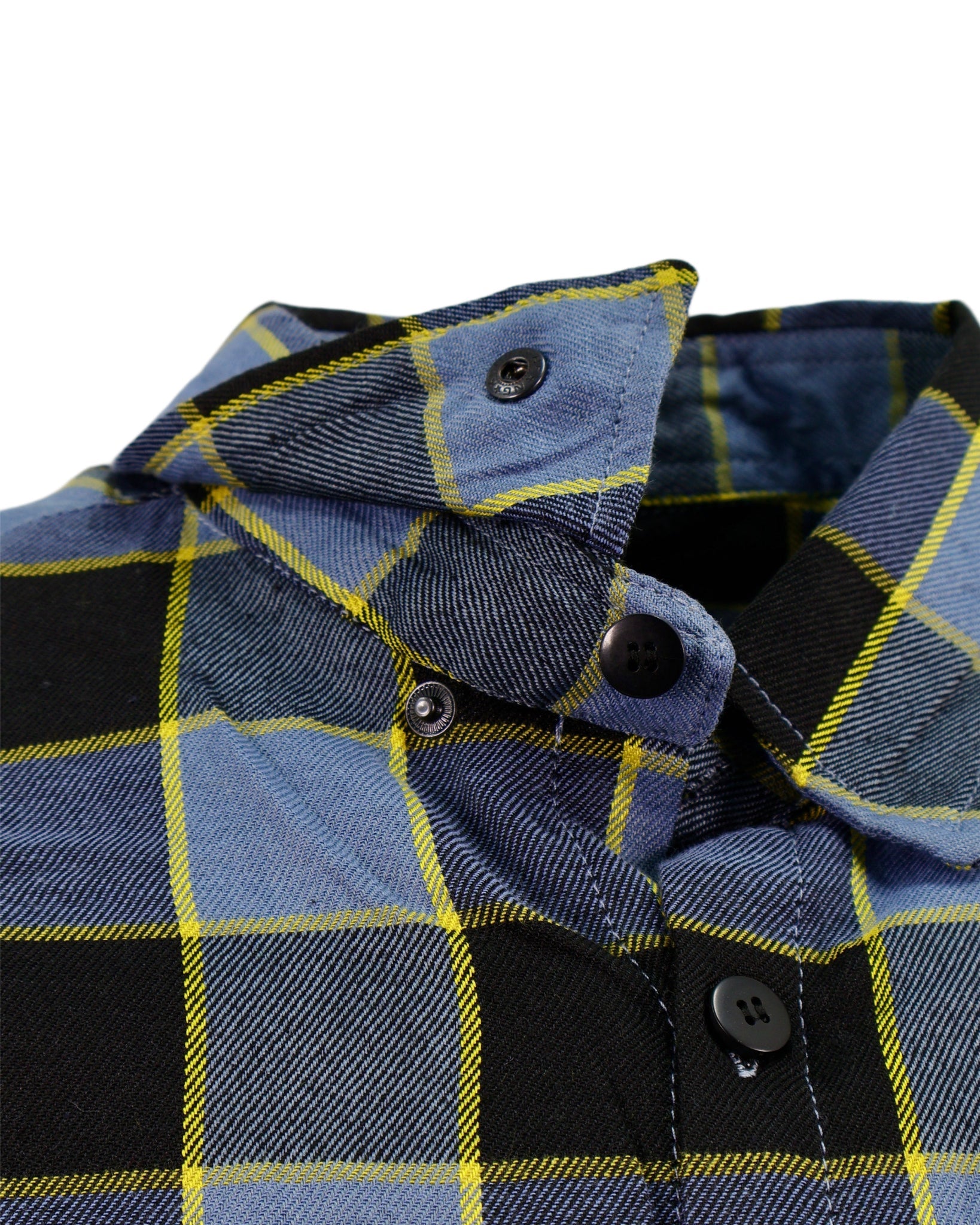 NEW! The "Poseidon" Flannel (Hidden Snap Collars)