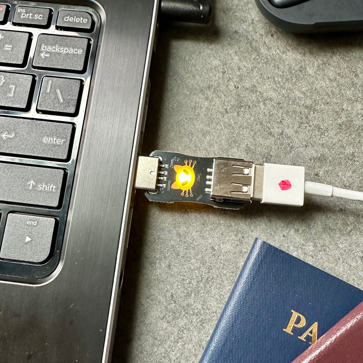 Malicious USB Cable Detector