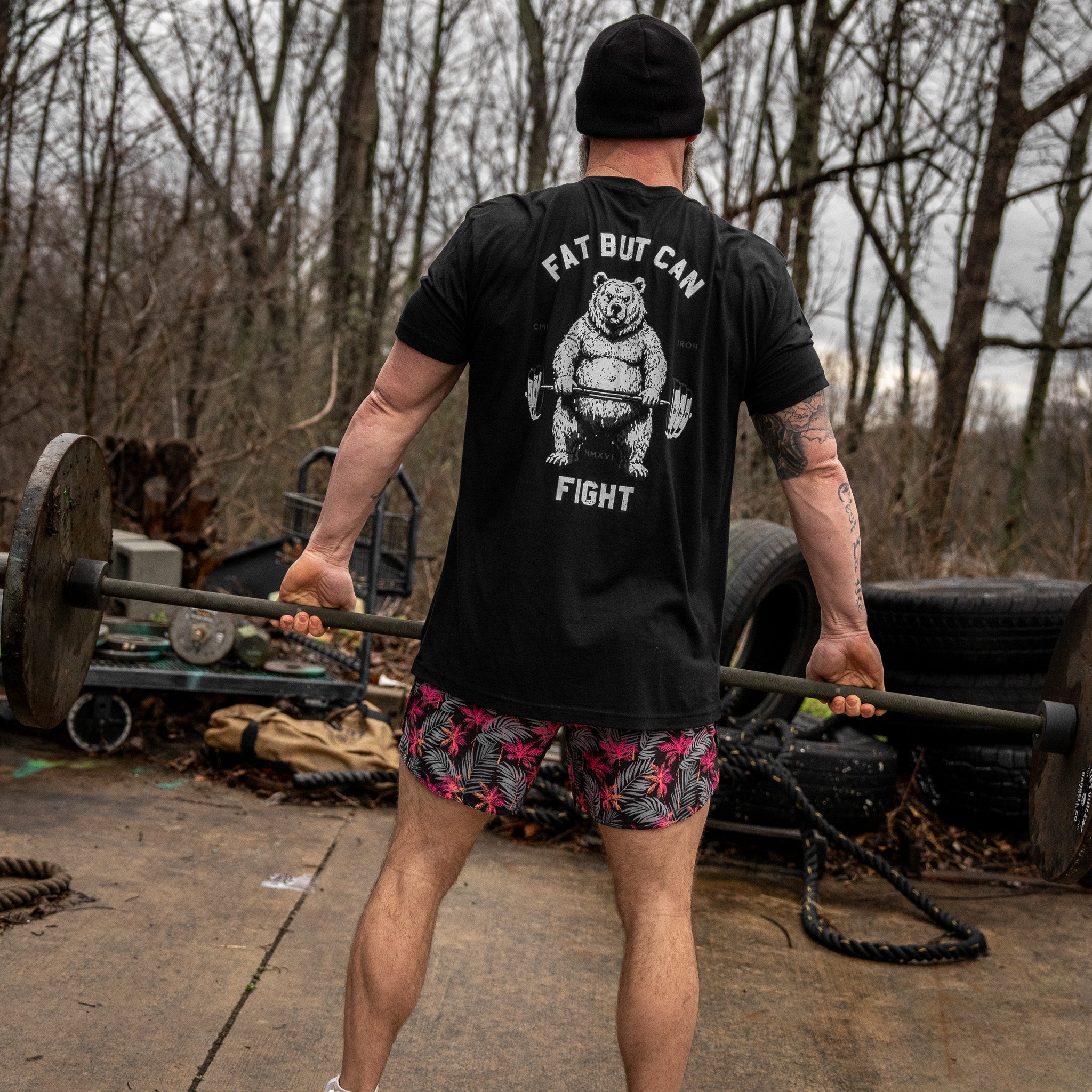 Fat But Can Fight Men's T-Shirt