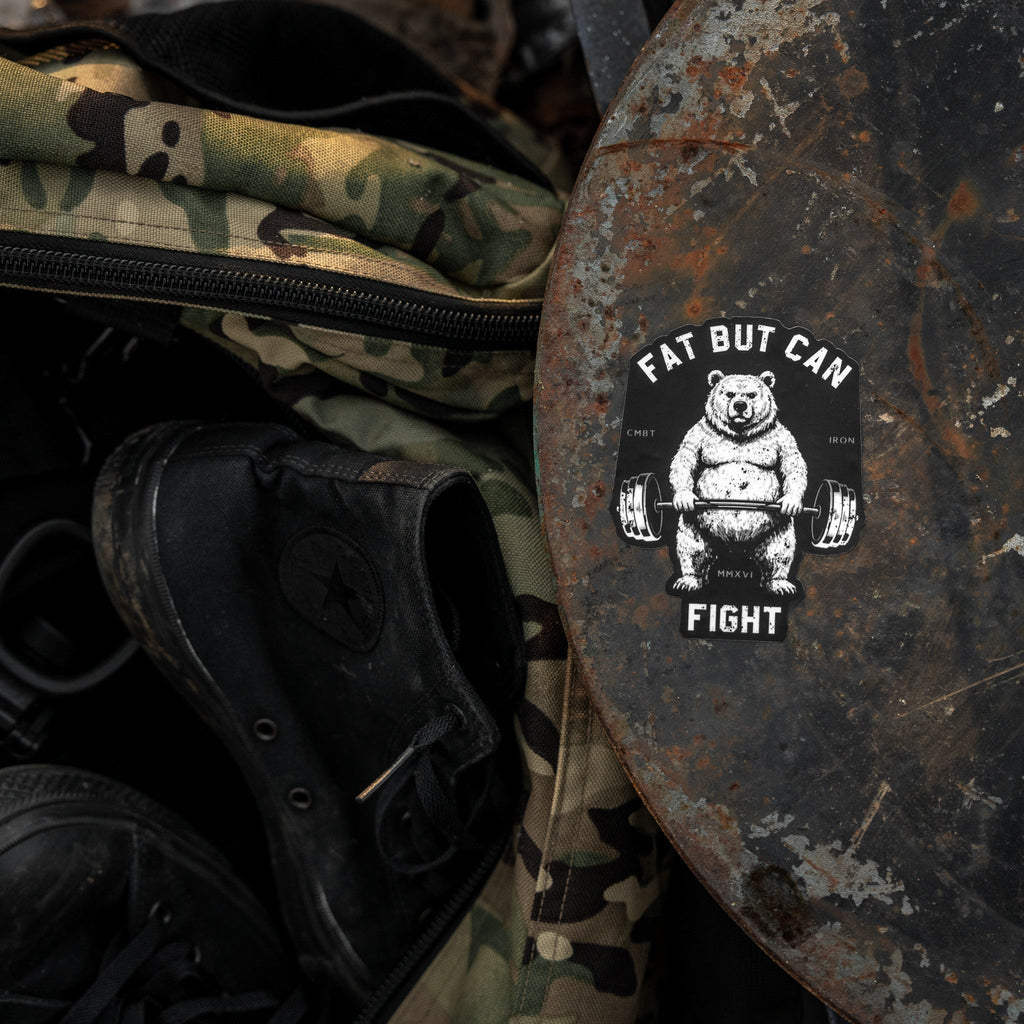 Fat But Can Fight Decal