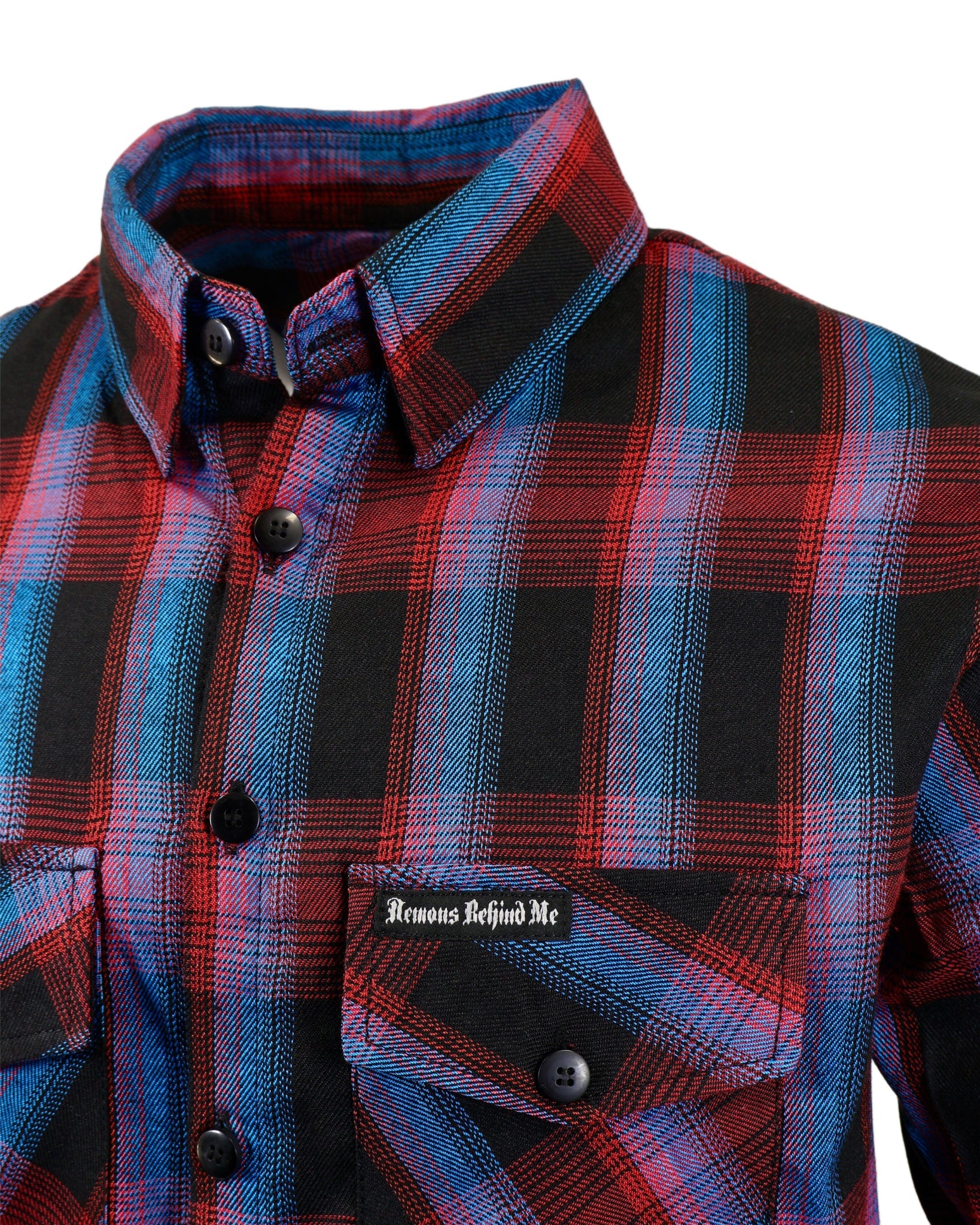 The "Miami" Flannel (Hidden Snap Collars)