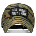 Fck What They Think Patch Ripstop Tactical Hat