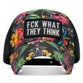 Fck What They Think Patch Tactical Ripstop Mesh Snapback Hat