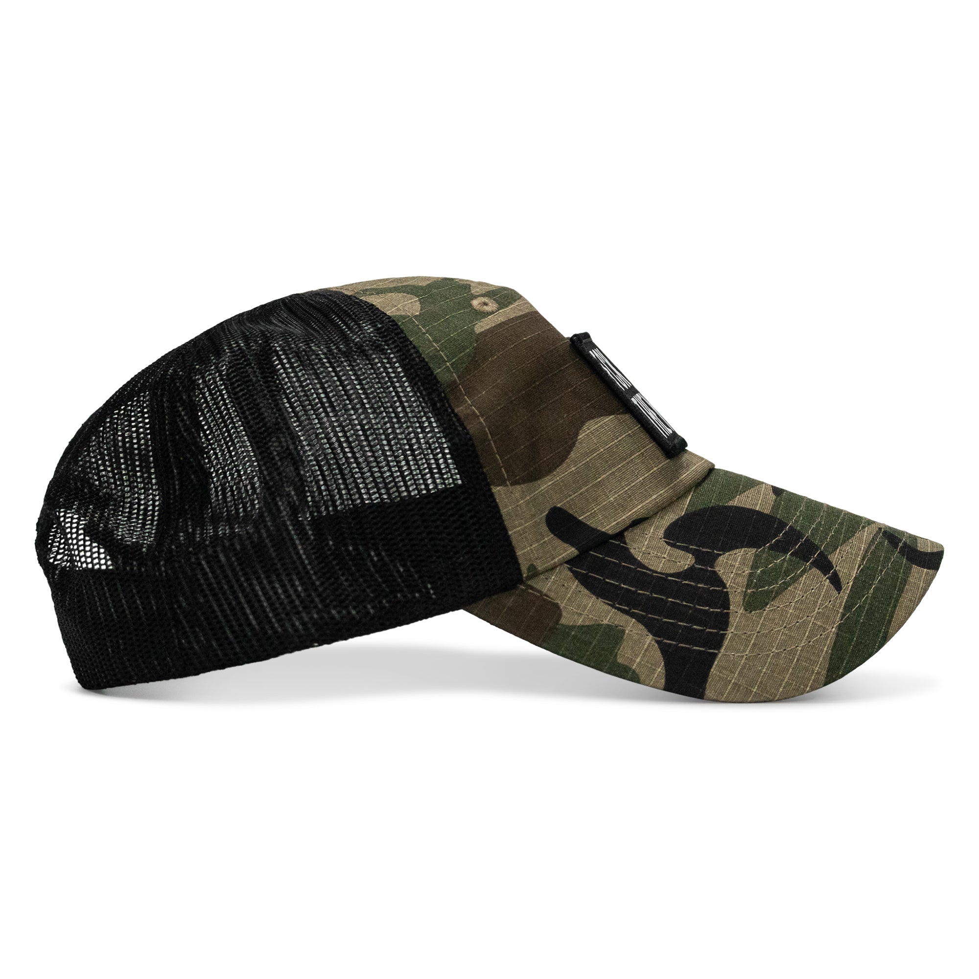 Fck What They Think Patch Tactical Ripstop Mesh Snapback Hat