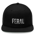 FERAL Patch Flatbill Snapback Hat