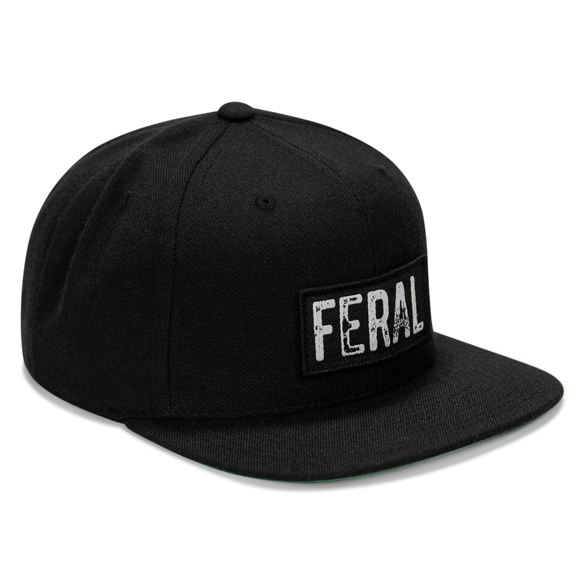 FERAL Patch Flatbill Snapback Hat