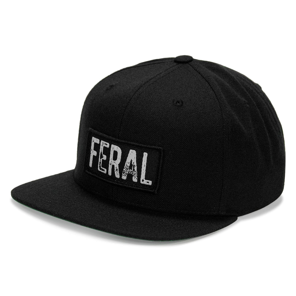FERAL Patch Flatbill Snapback Hat