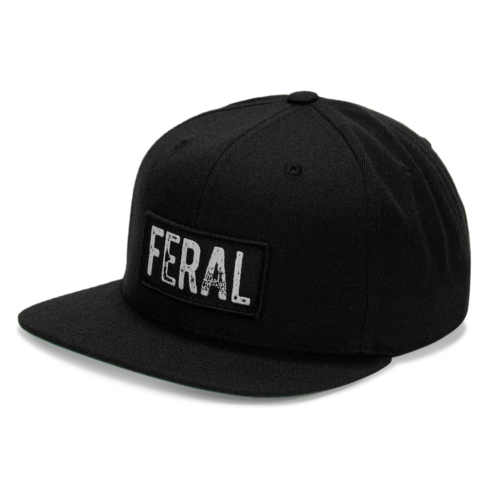 FERAL Patch Flatbill Snapback Hat