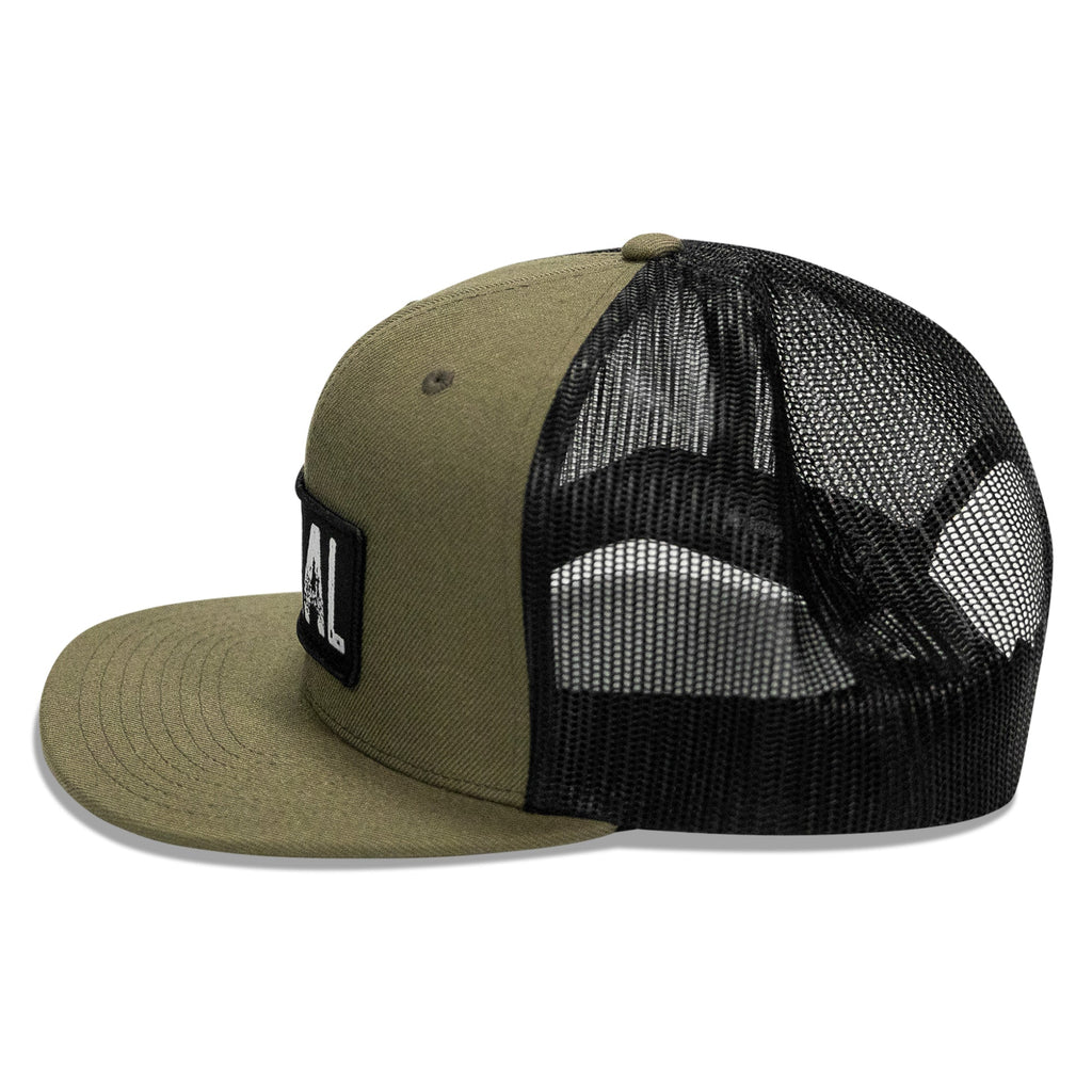 FERAL Patch Flatbill Snapback Hat