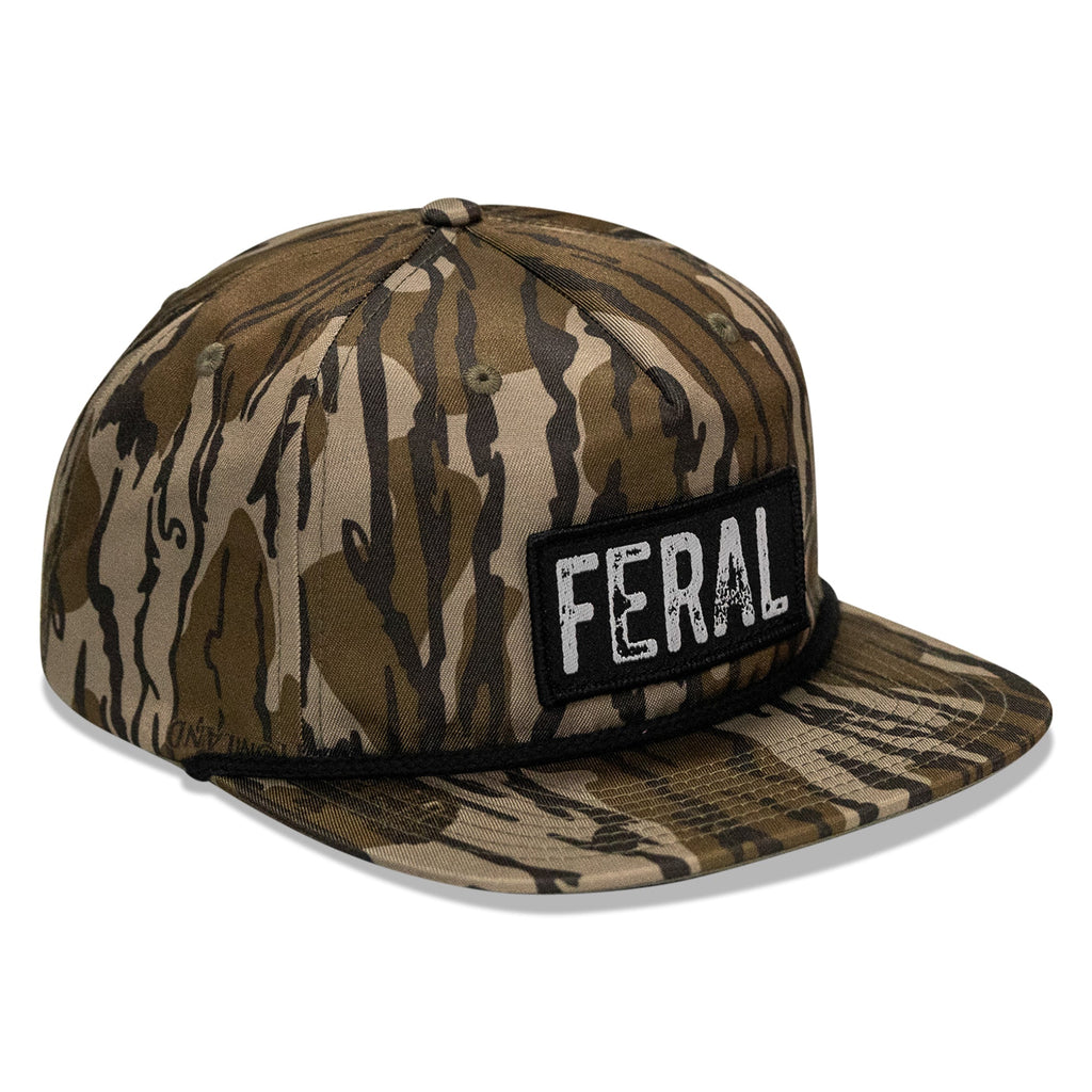 FERAL Patch Flatbill Snapback Hat