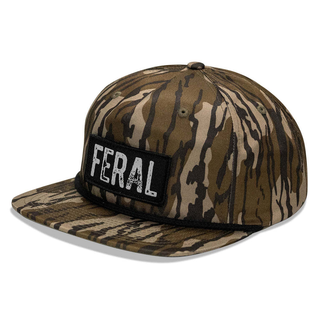 FERAL Patch Flatbill Snapback Hat