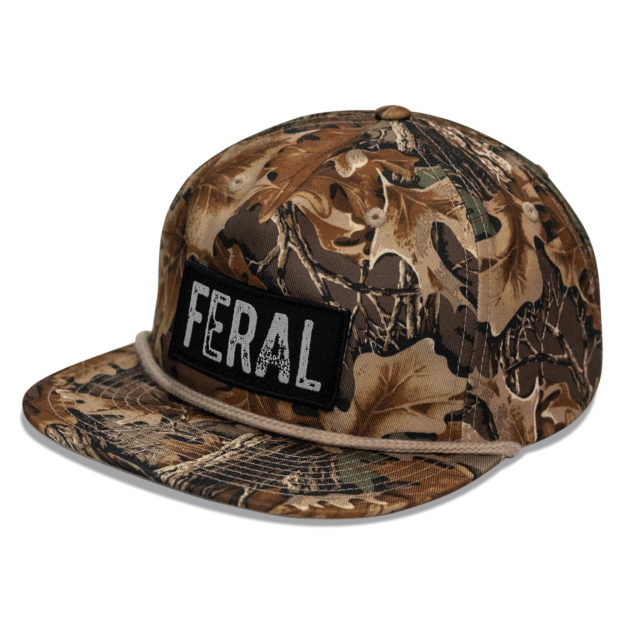 FERAL Patch Flatbill Snapback Hat