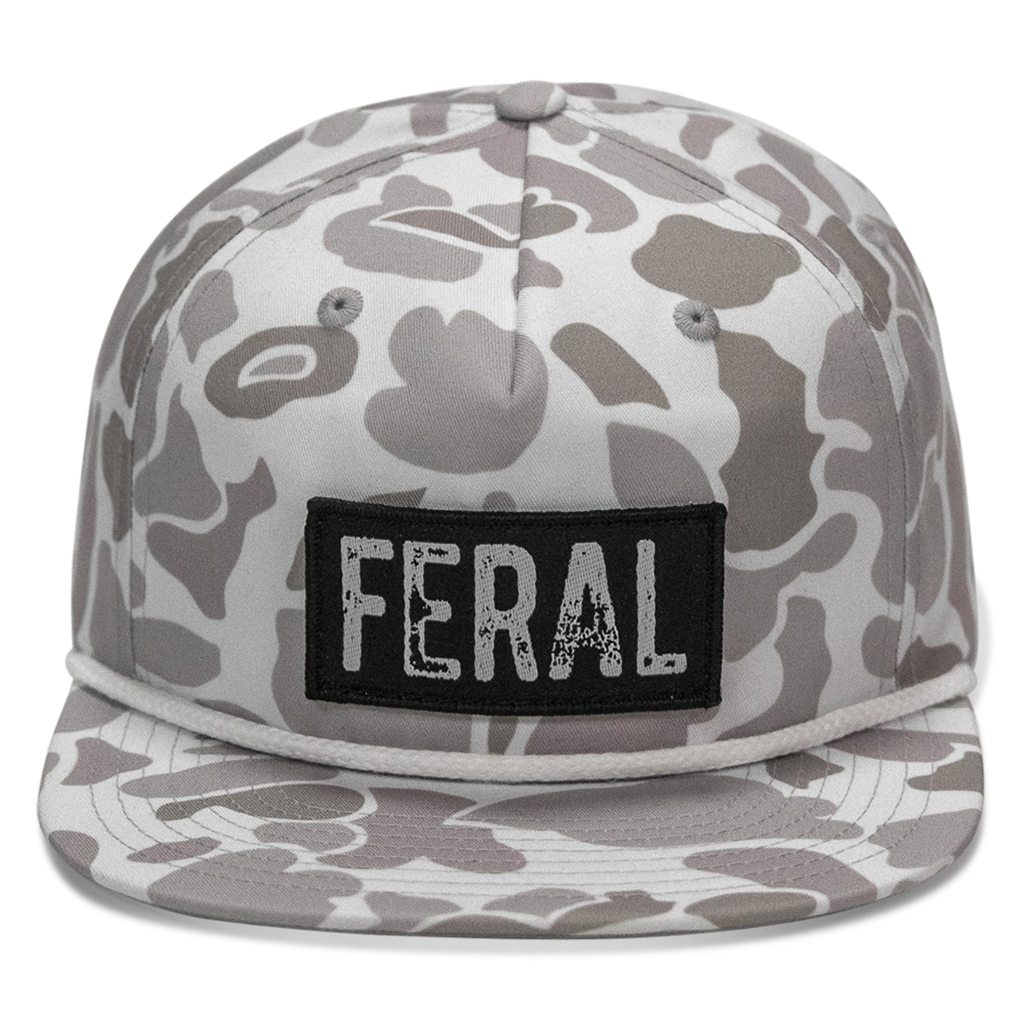 FERAL Patch Flatbill Snapback Hat