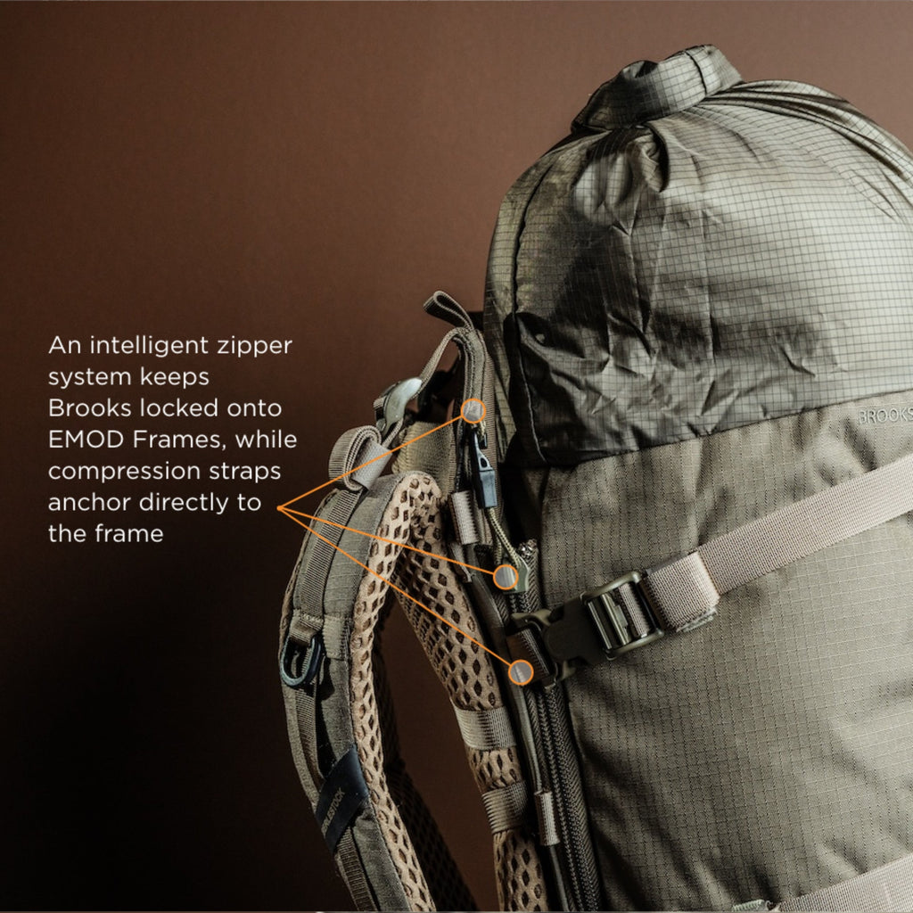 Eberlestock Brooks 3500 - Lightweight w/ Hydration Bladder Sleeve & Zippered Front Pockets